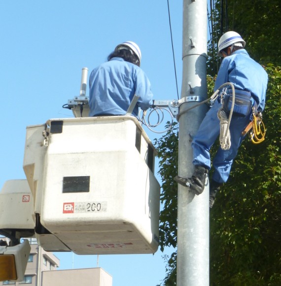 通信線路工事